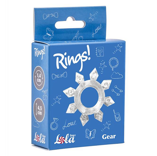 Эрекционное кольцо с ромбами Rings! Gear