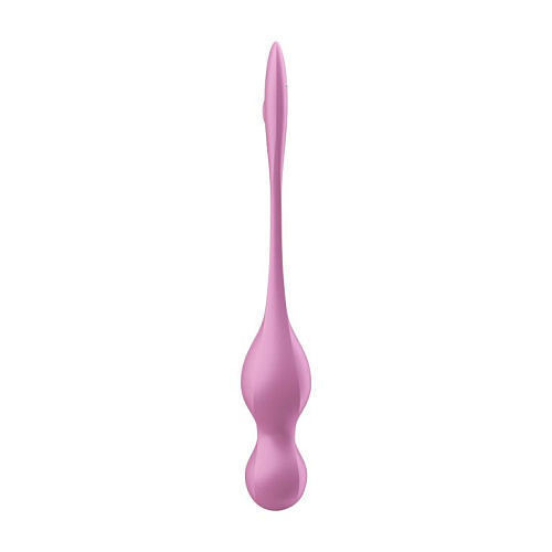 Вагинальные виброшарики с ДУ Satisfyer Love Birds 1, розовые