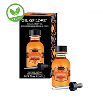 Согревающее масло для орального секса KamaSutra Oil of Love Тропическое манго, 22 мл