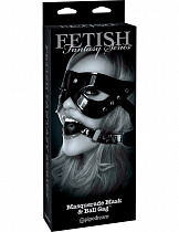 БДСМ-комплект Fetish Fantasy Series Masquerade Mask & Ball Gag