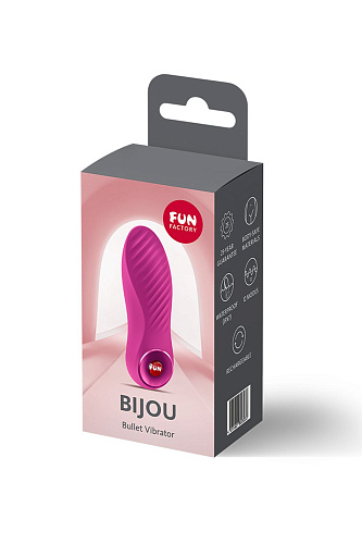 Вибропуля Fun Factory Bijou, розовая