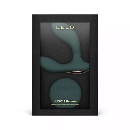 Массажер простаты с&nbsp;дистанционным пультом LELO Hugo 2&nbsp;Remote, темно-зеленый