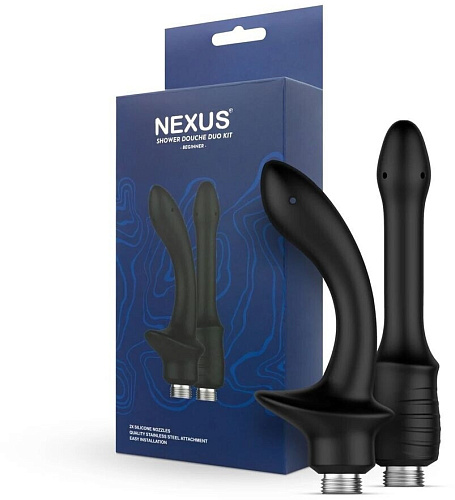 Анальный душ Nexus Beginner, 2 насадки