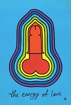 Секс открытка «The energy of Love»