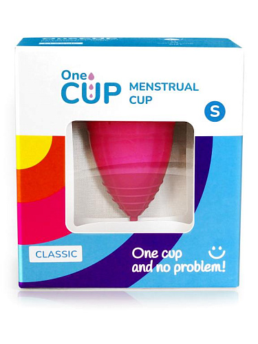 Менструальная чаша OneCUP Classic размер S, розовая