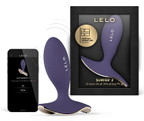 Анальная вибропробка со смарт управлением LELO Surfer 2
