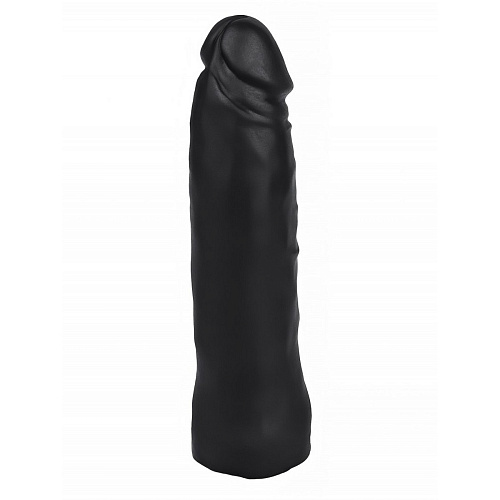 Фаллоимитатор-насадка Джага-Джага №3, черный, 17 см