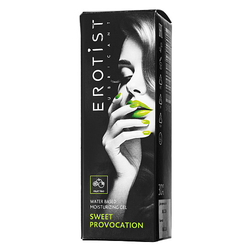 Съедобный интимный гель Sweet Provocation Киви, гранат и яблоко, 30 мл