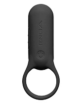 Эрекционное виброкольцо Tenga paiRING+ с усиленной вибрацией, черное