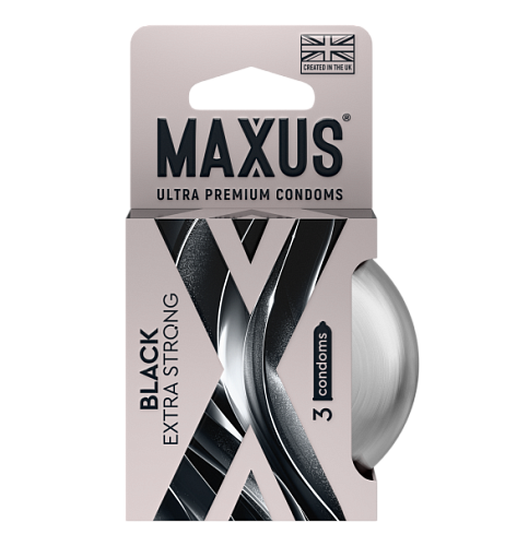 Утолщенные презервативы Maxus Extra Strong, 3 шт