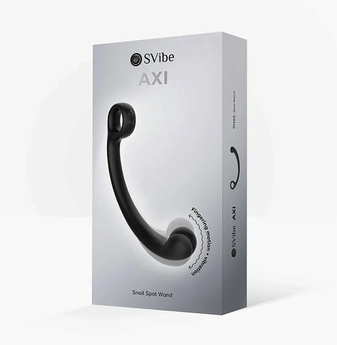 Вибратор для точки G SVibe Axi Spot Wand, черный