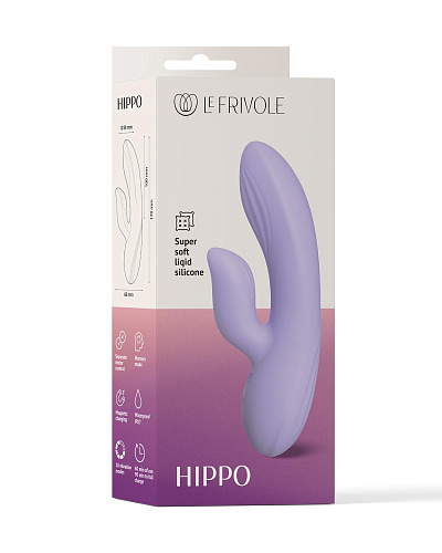 Вибратор-кролик Hippo