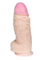 Фаллоимитатор супергигант Lovetoy 34 см, диаметр 10.5 см