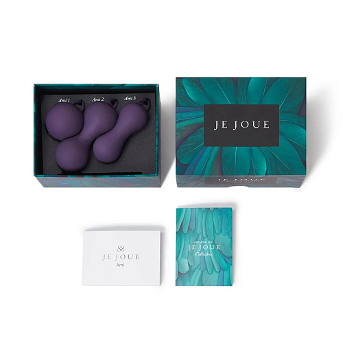 Набор вагинальных шариков Je Joue Ami, фиолетовый