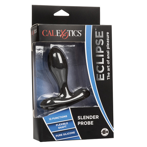 Анальная пробка с вибрацией CalExotics Eclipse Slender Probe