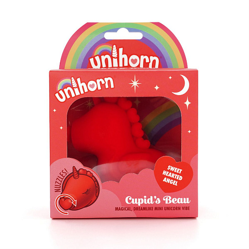 Вибратор для клитора Unihorn Cupid’s Beau с пульсацией