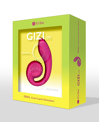 Инновационный вибратор SVibe GIZI Lite, розовый