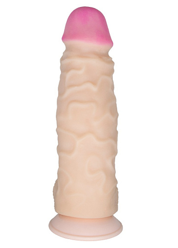 Фаллоимитатор супергигант Lovetoy 28.5&nbsp;см, диаметр 8&nbsp;см