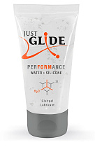 Лубрикант на водно-силиконовой основе Just Glide Performance, 50 мл