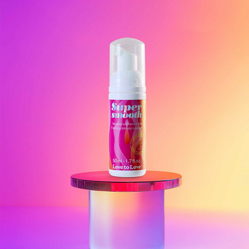 Водно-силиконовый вагинальный лубрикант-пенка Love to Love Super Smooth, 50 мл