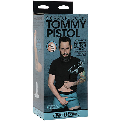 Фаллоимитатор со съемной присоской Ultraskyn Tommy Pistol