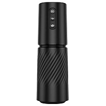 Мастурбатор с вибрацией и эффектом минета Closer, черный