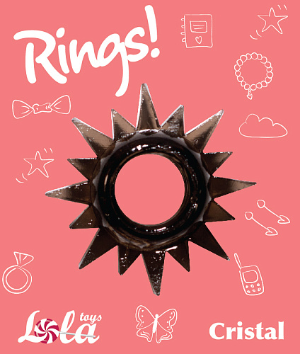 Эрекционное кольцо с лучиками Rings! Cristal