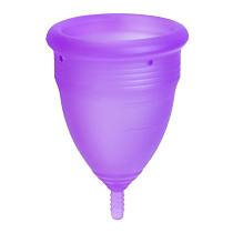 Менструальная чаша Eromantica размер L, фиолетовая