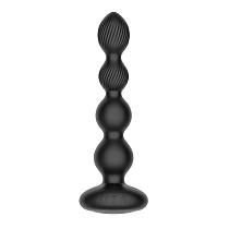 Анальная виброелочка с вращением и ДУ Nexus Tornado Beaded Probe Large
