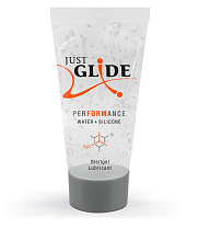 Лубрикант на водно-силиконовой основе Just Glide Performance, 20 мл