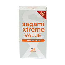 Ультратонкие латексные презервативы Sagami Xtreme, 24 шт
