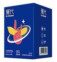 Тонкий презерватив с ароматом банана Elasun Go Bananas, 1 шт