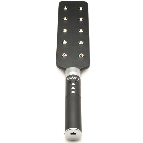Шлепалка с электростимуляцией Zeus E-Stim Spiked Paddle