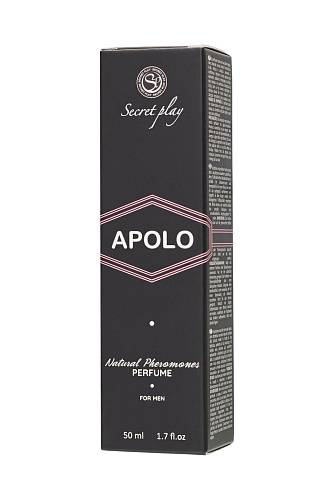 Парфюмированный спрей для мужчин с&nbsp;феромонами Secret Play Apolo, 50&nbsp;мл
