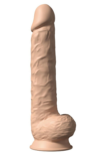 Большой фаллоимитатор Adrien Lastic SileXD Model 7, 38 см, телесный