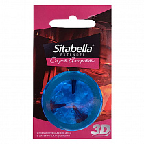Презерватив-насадка с маленькими усиками и ароматом Sitabella 3D Секрет Амаретто 1 шт