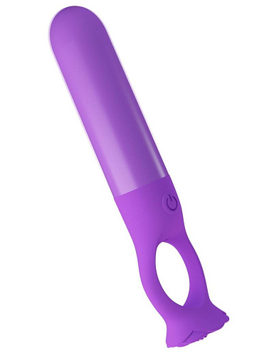 Мощная вибропуля с&nbsp;кольцом Gianna