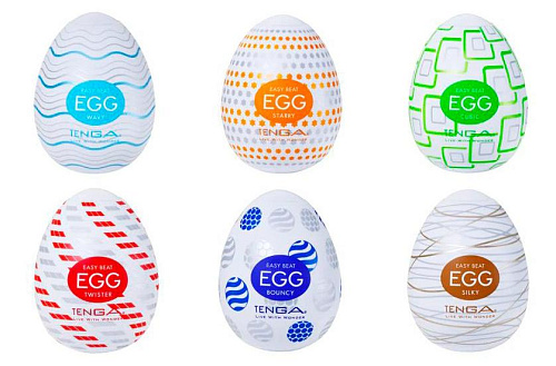 Набор мини-мастурбаторов яиц Tenga Variety Pack Standard