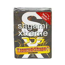 Тонкие презервативы анатомической формы Sagami Xtreme Cobra, 3 шт