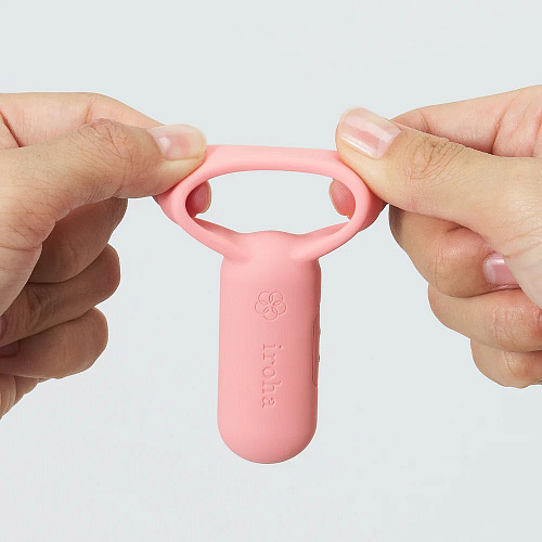 Эрекционное виброкольцо Tenga paiRING, розовый коралл