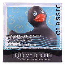 Вибратор-уточка для клитора I Rub My Duckie 2.0, черный