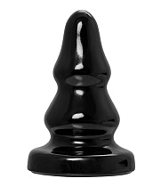 Анальная втулка Popo Pleasure Monoceros, диам. 7 см, черная