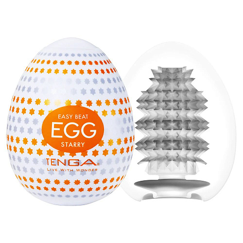 Мини-мастурбатор яйцо Tenga Egg Starry