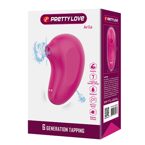 Вакуумный клиторальный стимулятор с&nbsp;вибро Arila