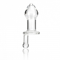 Стеклянная анальная пробка Glas Glass Juicer, диам. 3.5 см