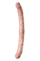 Двухсторонний фаллоимитатор Toyfa Real Stick Nude (42 см)