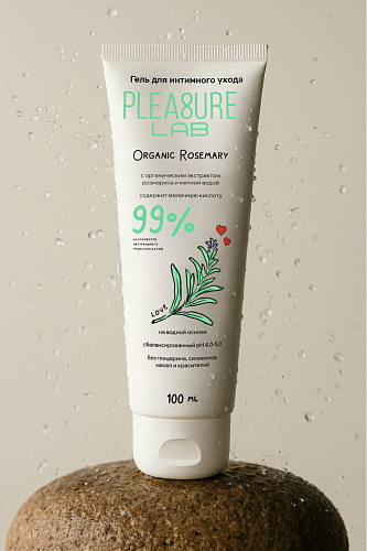 Гель для интимного ухода Pleasure Lab Organic с розмарином, 100 мл