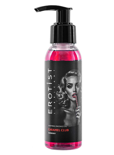 Разогревающее массажное масло Caramel Club Барбарис, 100 мл