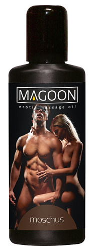 Эротическое массажное масло Magoon с ароматом мускуса, 100 мл
