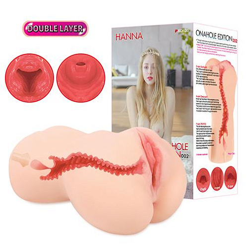 Реалистичный мастурбатор-вагина с вибрацией Kokos Onahole Edition 002